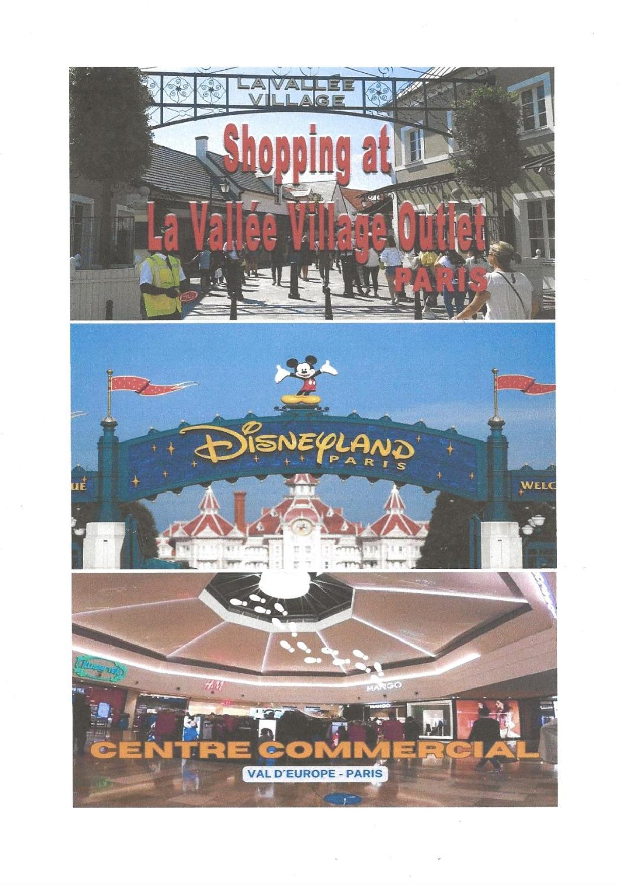 Disney 3 Mn, 14 People , 4 Bedrooms, 2 Parkings Prives شيسي المظهر الخارجي الصورة